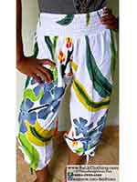  Pant1-16 Painted Batik Clothing Pants Bali Indonesia